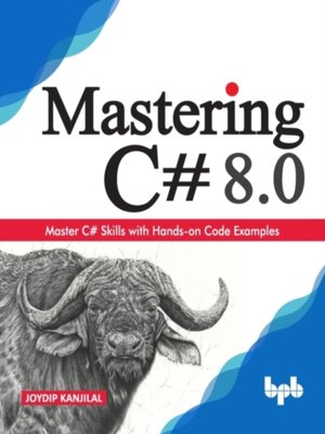 cover image of Mastering C# 8.0